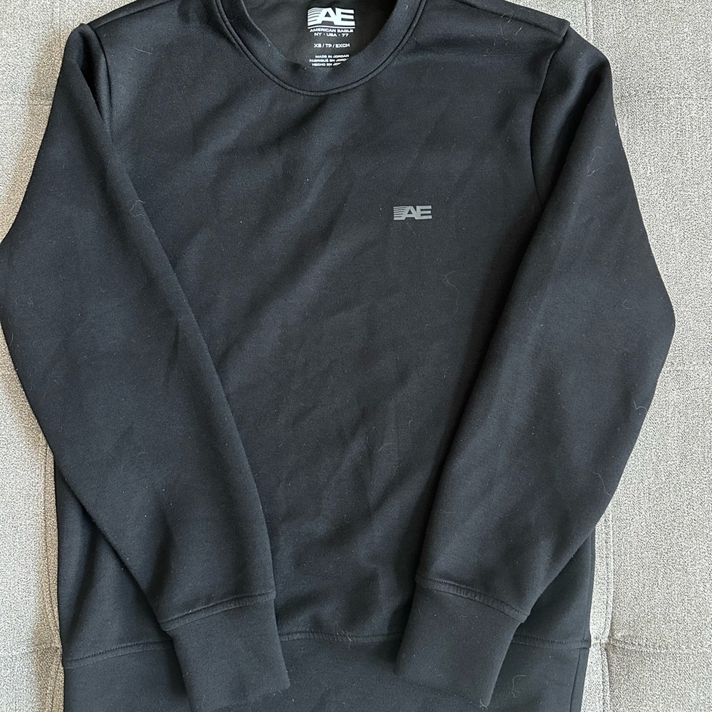AE Black Crewneck Sweatshirt